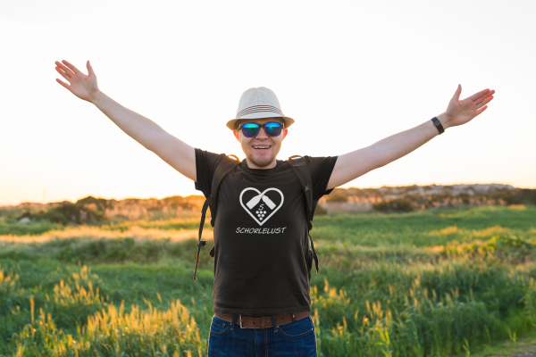 T-Shirt Logo Schorlelust Herren
