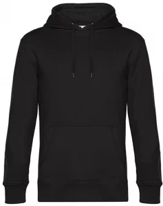 Schwarzer Herren Hoddie